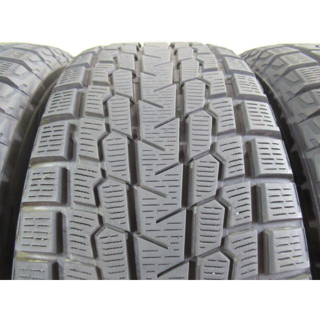 エア漏点検済！バリ溝7〜8分山！冬タイヤ YOKOHOAMA ice GUARD G075 265/65R17 112Q 2021年製！中古4本セット！Z01145の画像