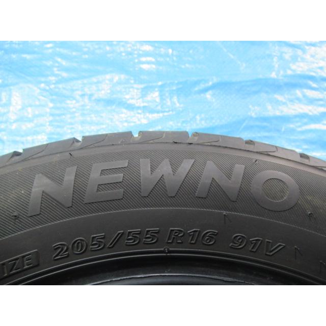 エア漏れ点検済み！極上バリ溝9分山！BRIDGESTONE NEWNO 205/55R16 91V 