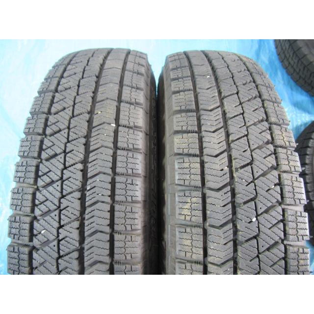 バランス済！美品 Fang 13-4B 4H/100 ET45 +冬タイヤ BRIDGESTONE VRX2