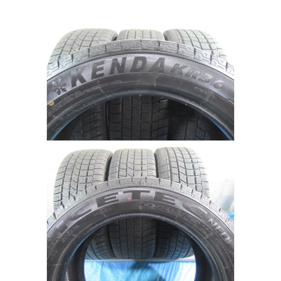 エア漏点検済！バリ溝9分山！ 冬タイヤ KENDA ICETEC NEO KR36 225 