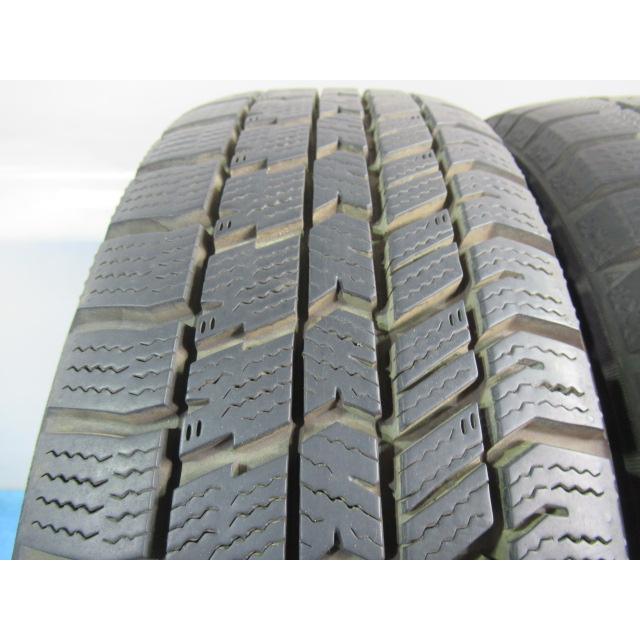 155/65R14 75Q スタッドレスタイヤ GOODYEAR ICENAVI 8 バリ溝9分山 2022年製 中古4本セット Z01638の画像