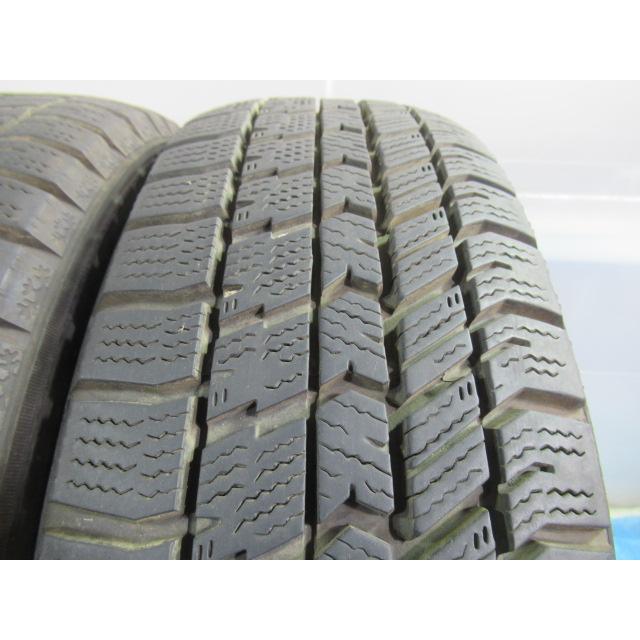 155/65R14 75Q スタッドレスタイヤ GOODYEAR ICENAVI 8 バリ溝9分山 2022年製 中古4本セット Z01638の画像