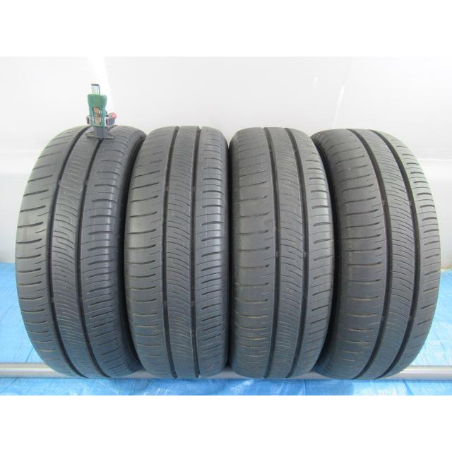 195/65R15 91H DUNLOP ENASAVE RV505 バリ溝8〜9分山 2021年製 夏 