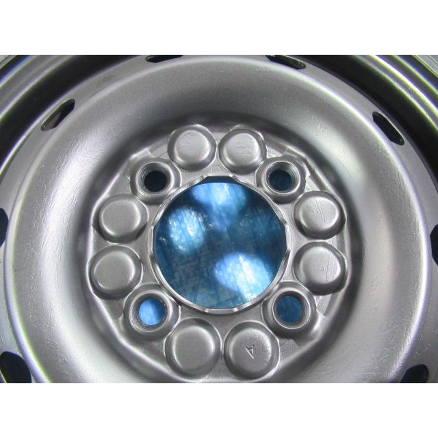 145/80R12 6PR スタッドレスタイヤ バランス済 TOPY 鉄ホイール 12
