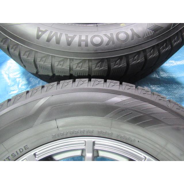215/65R16 スタッドレスタイヤ YOKOHAMA Weds 16インチ 6.5J 5H/114.3