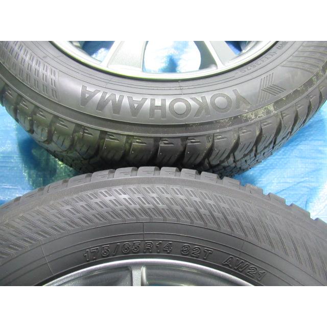 175/65R14 オールシーズン YOKOHAMA LEBEN 14インチ 5.5J 4H/100 ET45 