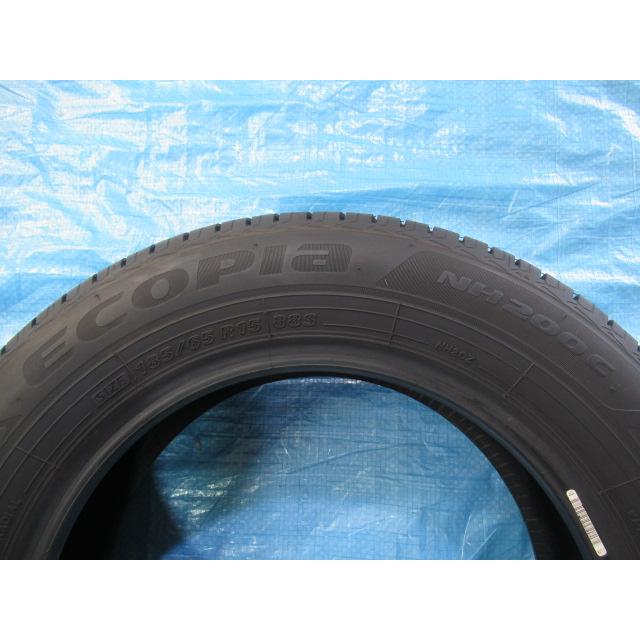 185/65R15 88S 夏タイヤ BRIDGESTONE ECOPIa NH200C 極上 バリ溝9分