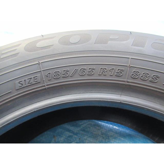 185/65R15 88S 夏タイヤ BRIDGESTONE ECOPIa NH200C 極上 バリ溝9分