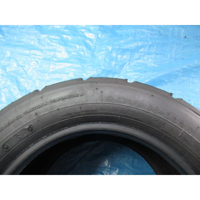 P 215/50R13 84V 夏タイヤ YOKOHAMA ADVAN 032R S 2022/2023年製 中古4