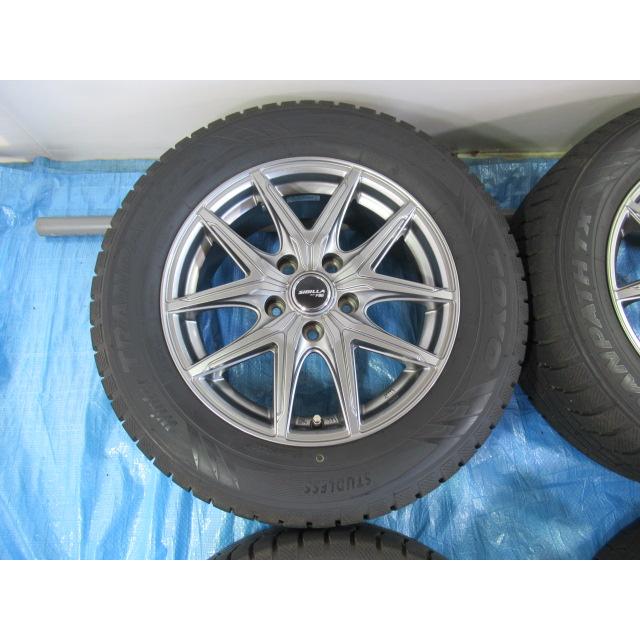 215/60R16 スタッドレスタイヤ バランス済 SIBILLA 16インチ 6.5J 5H 