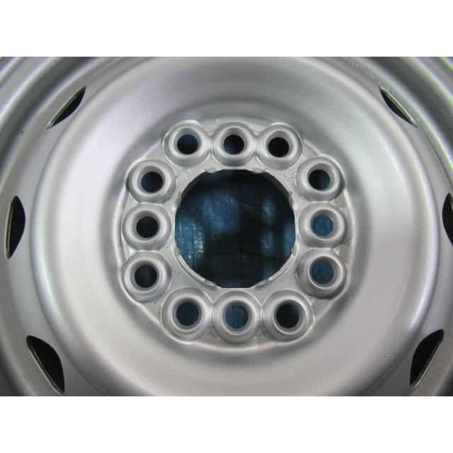 145R12 6PR LT スタッドレス バランス済 鉄ホイール 12インチ 4B 4H