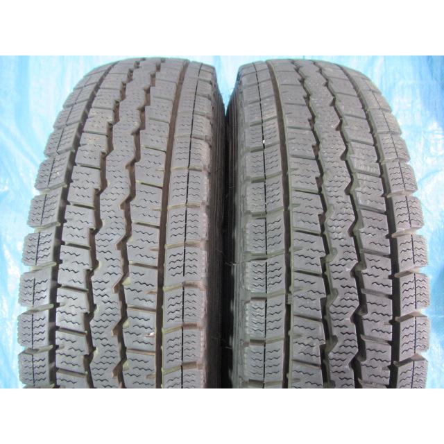 145R12 6PR LT スタッドレス バランス済 鉄ホイール 12インチ 4B 4H