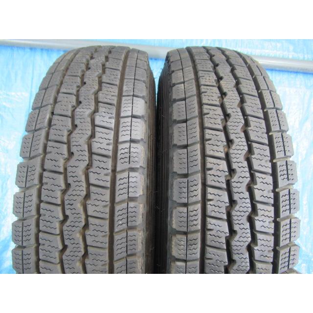 145R12 6PR LT スタッドレス バランス済 鉄ホイール 12インチ 4B 4H