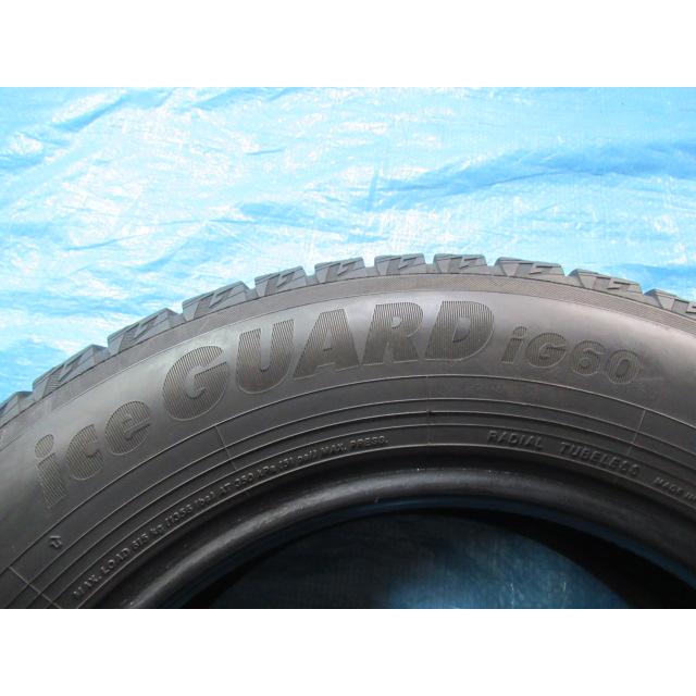 195/65R15 91Q スタッドレスタイヤ YOKOHAMA iceGUARD iG60 バリ溝8〜9