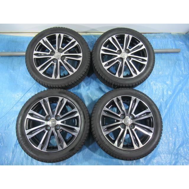 165/55R15 スタッドレスタイヤ バランス済 ダイハツ純正 15インチ 4.5J