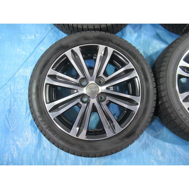 165/55R15 スタッドレスタイヤ バランス済 ダイハツ純正 15インチ 4.5J