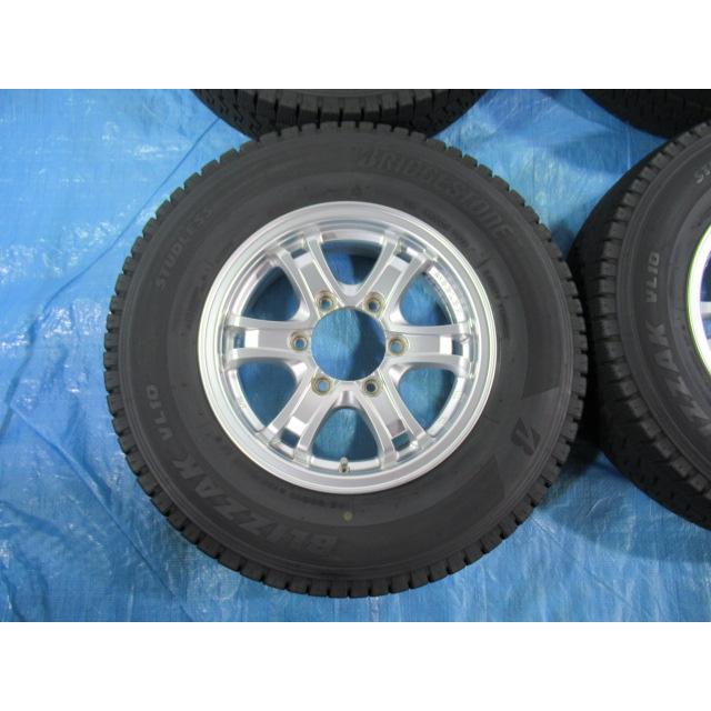 195/80R15 107/105L スタッドレスタイヤ BRIDGESTONE weds 15インチ 