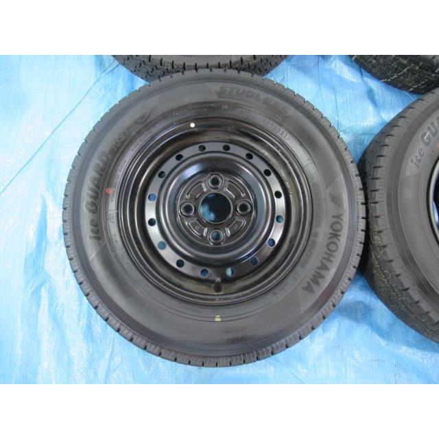 145/80R12 80/78 NLT 145R12 6PR スタッドレスタイヤ ダイハツ純正鉄