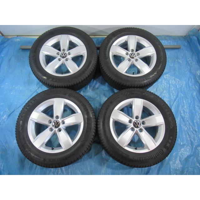 205/60R16 スタッドレスタイヤ Continental NC6 美品 ワーゲン純正 16 