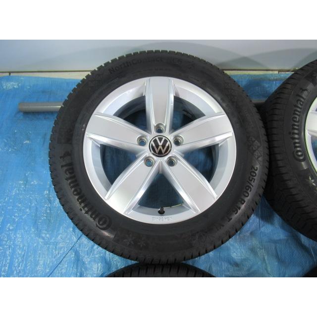 205/60R16 スタッドレスタイヤ Continental NC6 美品 ワーゲン純正 16 