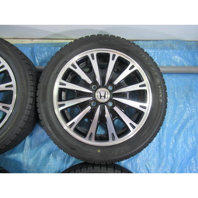 165/55R15 スタッドレスタイヤ BRIDGESTONE バランス済 ホンダ純正 15 