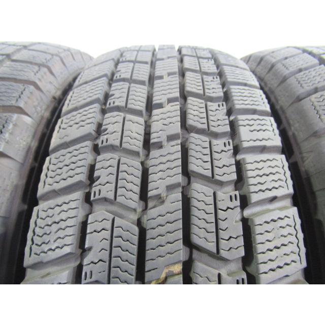 155/65R13 73Q スタッドレスタイヤ GOODYEAR ICENAVI 7 極上 バリ溝9〜9.5分 2023年製 中古4本セット Z01959の画像
