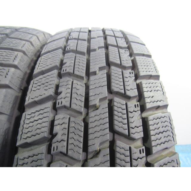 155/65R13 73Q スタッドレスタイヤ GOODYEAR ICENAVI 7 極上 バリ溝9〜9.5分 2023年製 中古4本セット Z01959の画像