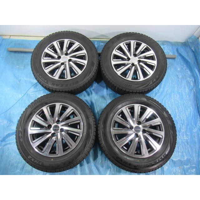 185/65R15 スタッドレスタイヤ VRX2 日産純正 15インチ 5.5J 4H/100 