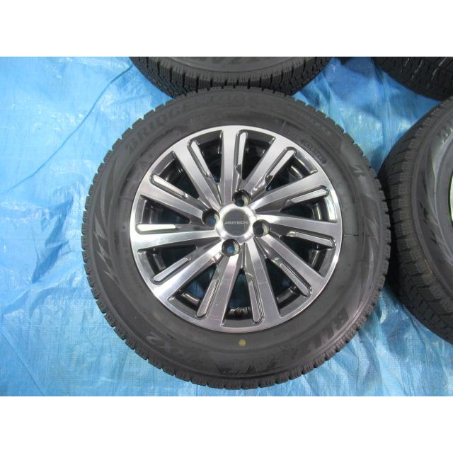 185/65R15 スタッドレスタイヤ VRX2 日産純正 15インチ 5.5J 4H/100