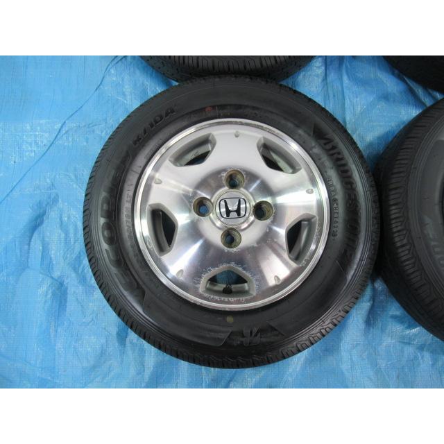 145/80R12 80/78N LT 6PR バランス済 BRIDGESTONE ホンダ純正 12インチ