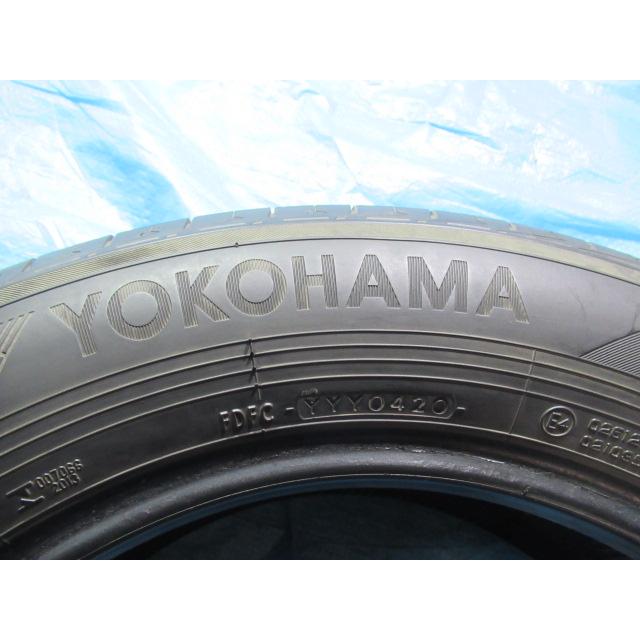 225/60R17 99H 夏タイヤ YOKOHAMA ADVAN dB V552 バリ溝8分 2020年製