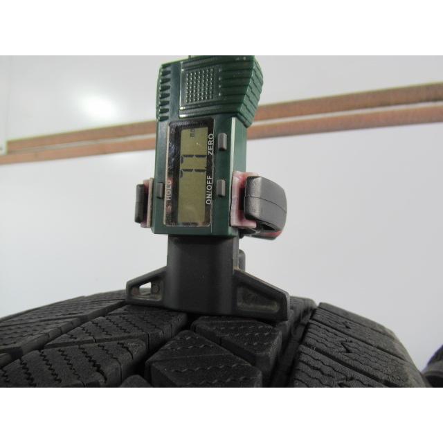 195/60R16 89Q スタッドレスタイヤ BRIDGESTONE BLIZZAK VRX3 バリ溝9分山 2021年製 中古2本セット エア漏れ点検済み Z01974の画像