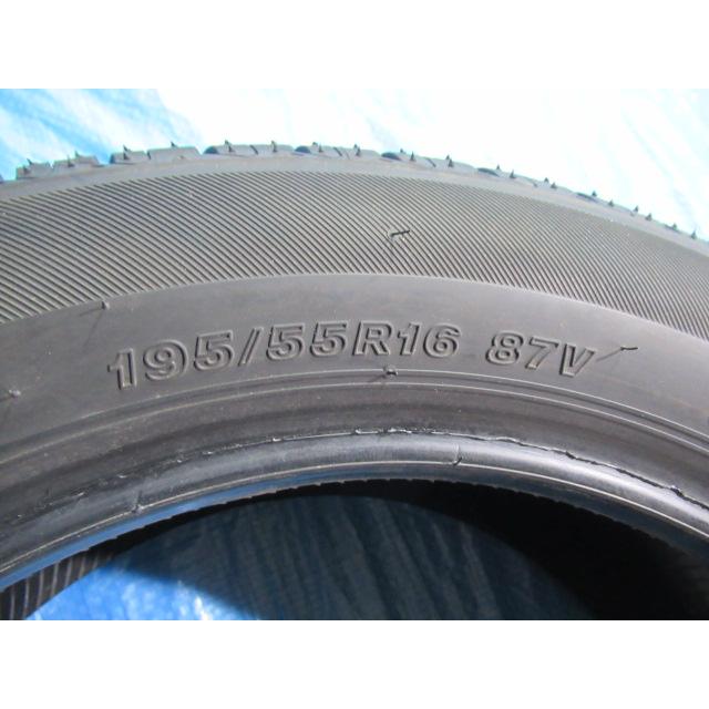 195/55R16 87V 夏タイヤ BRIDGESTONE SEIBERLING SL201 極上 バリ溝9.5