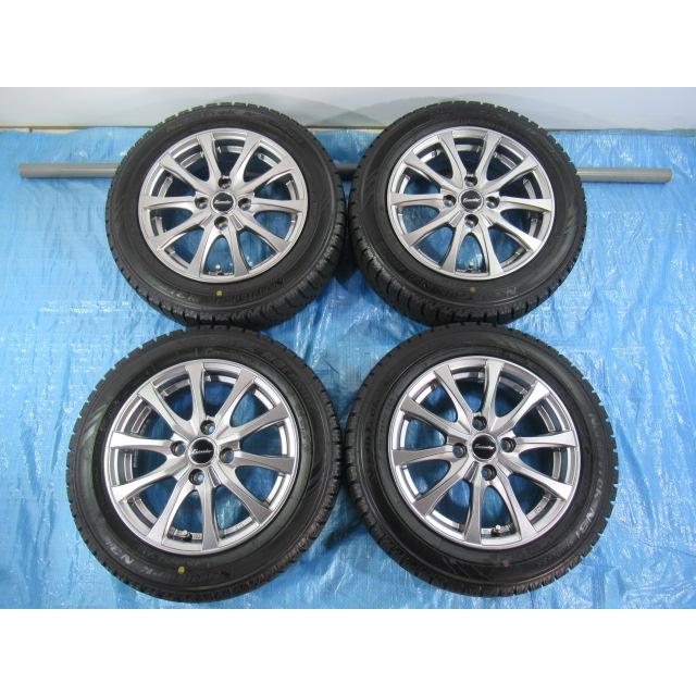 165/65R14 スタッドレスタイヤ バランス済 美品 HOTSTUFF 14インチ 5.5 