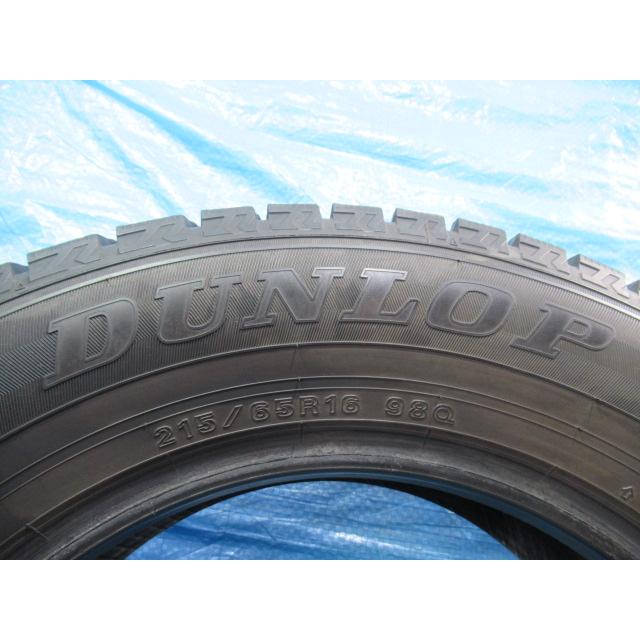 215/65R16 98Q スタッドレスタイヤ DUNLOP WINTERMAXX WM02 エア漏れ 