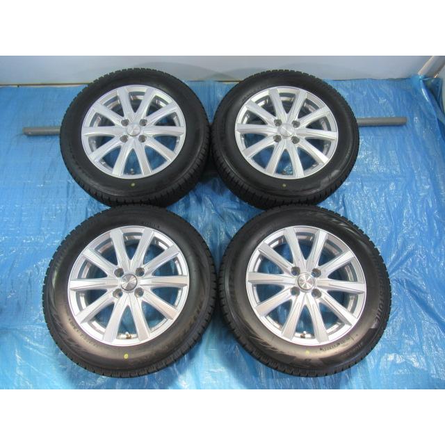 185/60R15 スタッドレスタイヤ バランス済 VRX2 weds 15インチ 5.5J 4H 