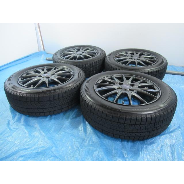 185/60R15 スタッドレスタイヤ バランス済 VRX2 weds 15インチ 5.5J 4H