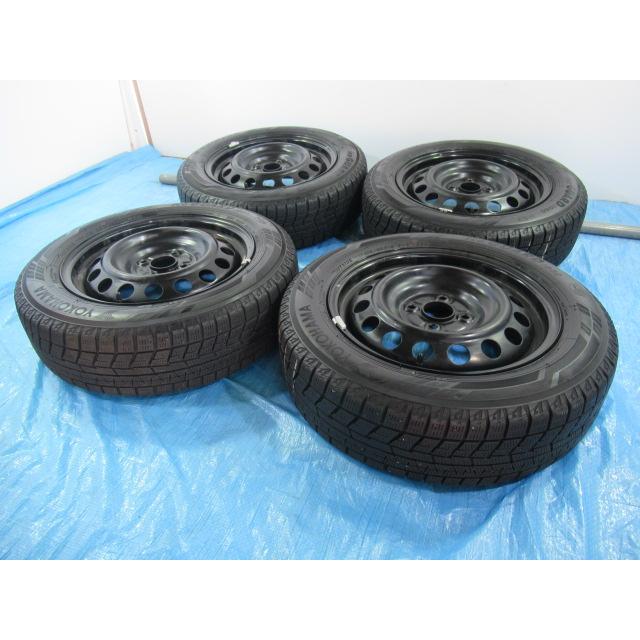175/65R15 スタッドレスタイヤ YOKOHAMA バランス済 トヨタ 鉄