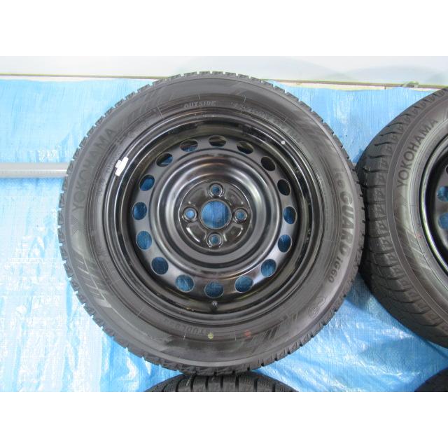 175/65R15 スタッドレスタイヤ YOKOHAMA バランス済 トヨタ 鉄 15