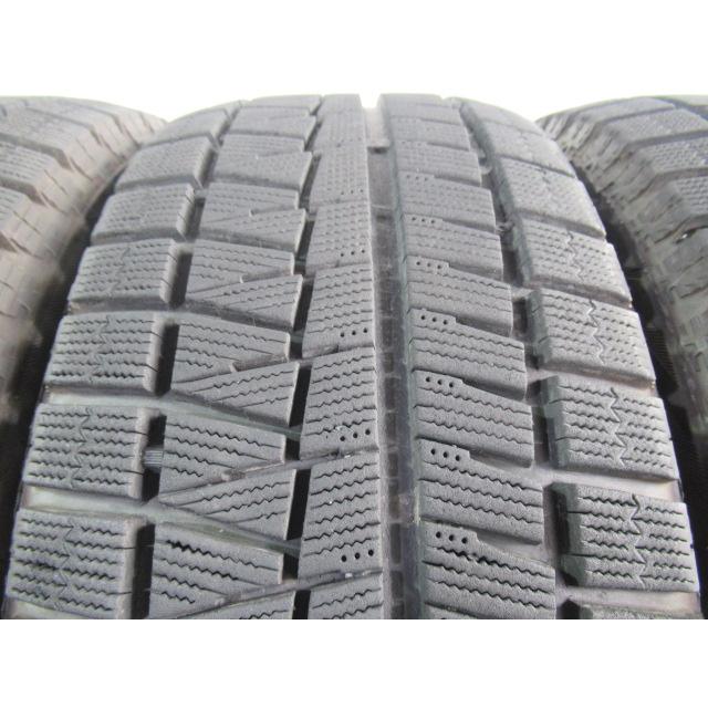 205/55R16 91S スタッドレスタイヤ BRIDGESTONE BLIZZAK REVO GZ 極上 バリ溝9分 2021年製 中古4本セット Z02068の画像