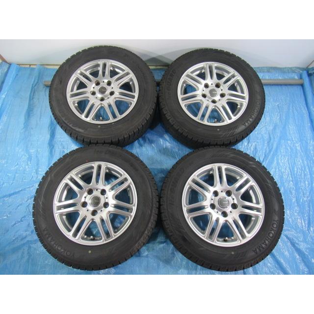 195/65R15 スタッドレスタイヤ バランス済 MILLOUS 15インチ 6J 5H 