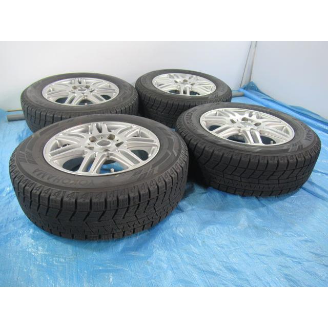 195/65R15 スタッドレスタイヤ バランス済 MILLOUS 15インチ 6J 5H 