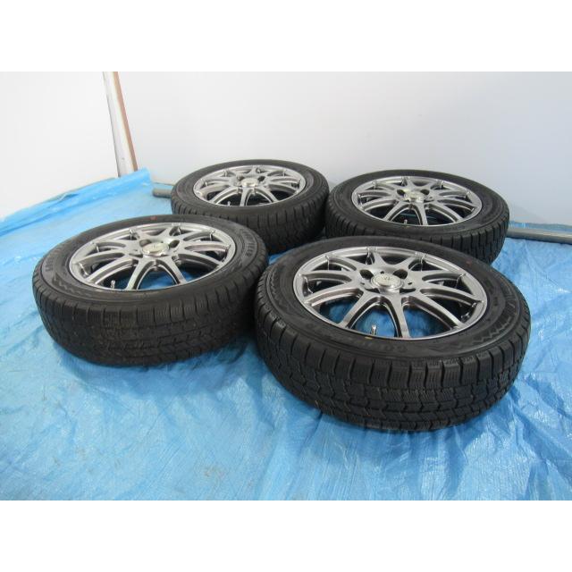 155/65R14 スタッドレスタイヤ バランス済 BADX 14インチ 4.5J 4H 100