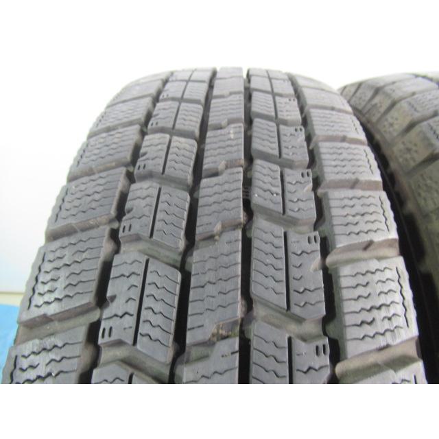 165/65R14 79Q スタッドレスタイヤ GOODYEAR ICENAVI 7 エア漏れ点検済み バリ溝9分山 2021年製 中古4本セット Z02095の画像