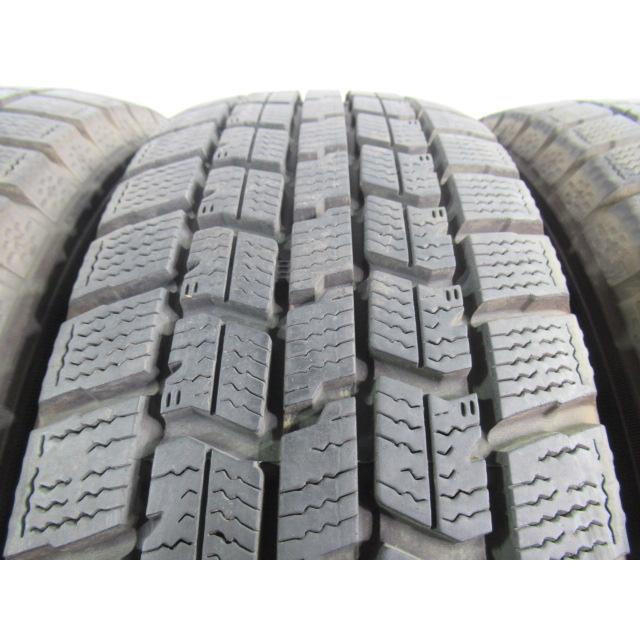 165/65R14 79Q スタッドレスタイヤ GOODYEAR ICENAVI 7 エア漏れ点検済み バリ溝9分山 2021年製 中古4本セット Z02095の画像