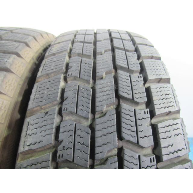 165/65R14 79Q スタッドレスタイヤ GOODYEAR ICENAVI 7 エア漏れ点検済み バリ溝9分山 2021年製 中古4本セット Z02095の画像