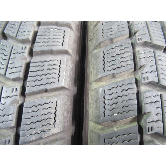 165/65R14 79Q スタッドレスタイヤ GOODYEAR ICENAVI 7 エア漏れ点検済み バリ溝9分山 2021年製 中古4本セット Z02095の画像