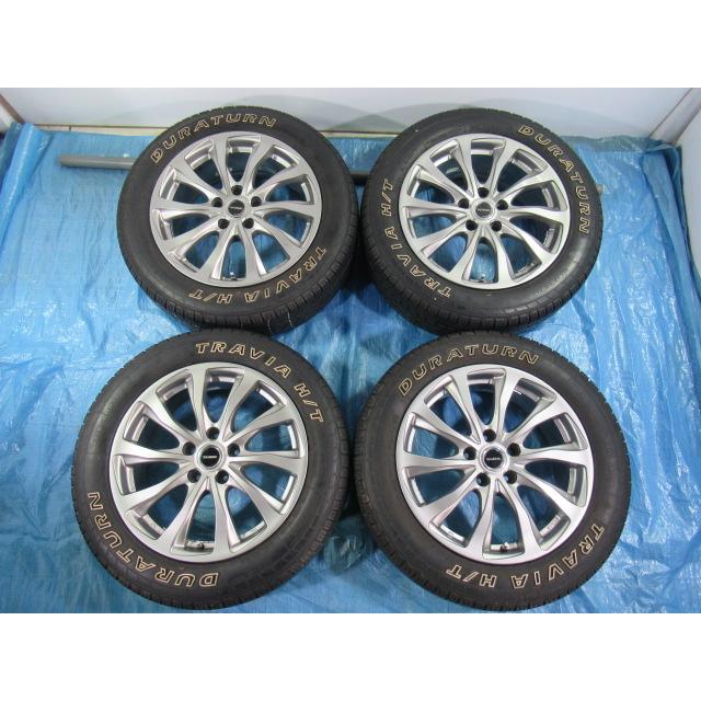 215/60R17 ホワイトレター バランス済 BRIDGESTONE 17インチ 7J 5H