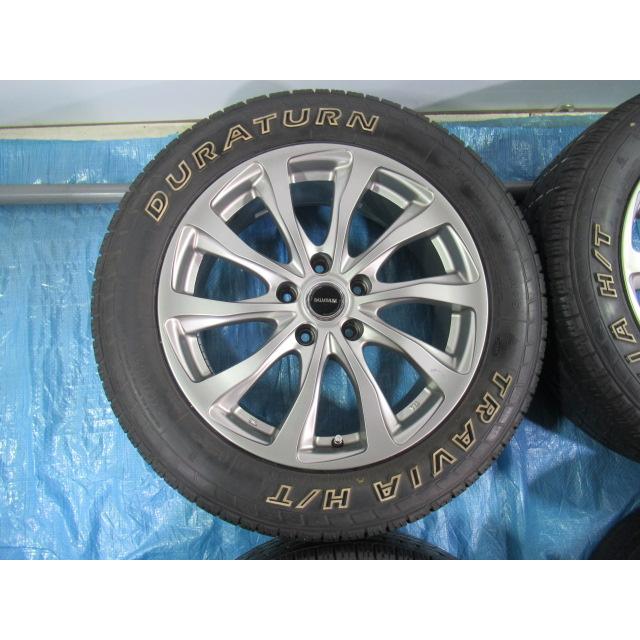 215/60R17 ホワイトレター バランス済 BRIDGESTONE 17インチ 7J 5H