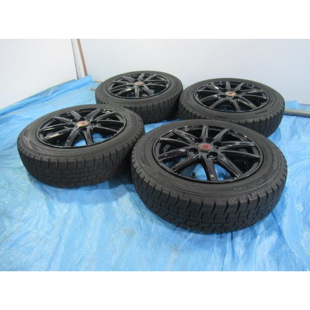 155/65R14 スタッドレスタイヤ DUNLOP KYOHO 14インチ 4.5J 4H 100